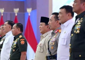 Rapim TNI-Polri 2026, Prabowo Tekankan Pentingnya Jaga Keamanan Negara
