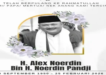 Mantan Gubernur Sumatera Selatan, Alex Noerdin Meninggal Dunia