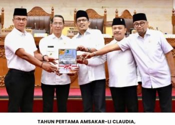Tahun Pertama Amsakar-Li Claudia, Pendapatan Daerah Naik Signifikan