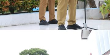 Pimpin Apel Gabungan, Wakil Bupati Tapanuli Utara Ingatkan Pentingnya Disiplin dan Perencanaan Pembangunan Berkualitas ‎