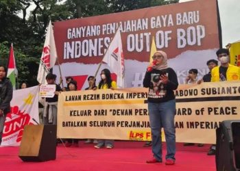 Lawan Rezim Boneka Prabowo Subianto, Front Mahasiswa Serukan Rakyat Bersatu