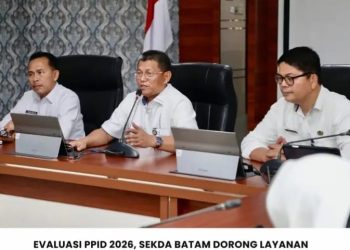 Evaluasi PPID 2026, Sekda Batam Dorong Layanan Informasi Publik Lebih Transparan dan Responsif