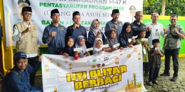 Bukan Sekadar Meliput, IJTI Blitar Raya dan Baznas Ajak 100 Anak Yatim Berburu Baju Lebaran