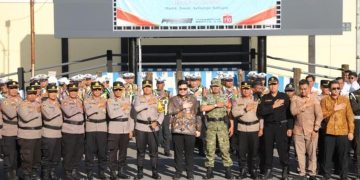 536 Personel Disiagakan, Polres Kediri Perketat Pengamanan Mudik Lebaran dan Nyepi