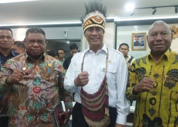 Temui Menteri Pertanian RI, Gubernur Papua Barat Harap Dukungan Pemerintah Pusat