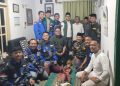 Ansor Jatim dan GAMKI Ziarah ke Rumah Keluarga Pahlawan Toleransi Riyanto Jelang Idul Fitri