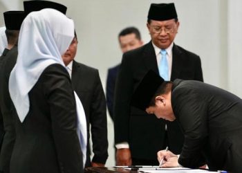 Lantik Pejabat Kemenpora, Erick Thohir Tekankan Transformasi dan Budaya Kerja Baru