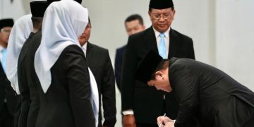 Lantik Pejabat Kemenpora, Erick Thohir Tekankan Transformasi dan Budaya Kerja Baru