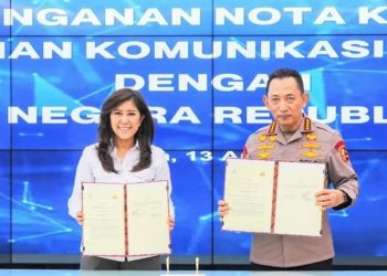 Kemenkomdigi Teken MoU Dengan Polri Perkuat Keamanan Ruang Digital