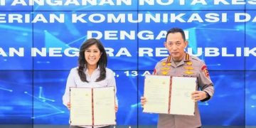 Kemenkomdigi Teken MoU Dengan Polri Perkuat Keamanan Ruang Digital