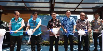 Wakil Wali Kota Bekasi Hadiri Peresmian SPKLU Berkapasitas Besar di Summarecon Mall Bekasi