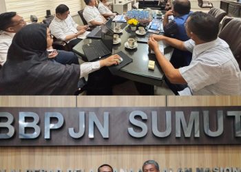Percepat Penanganan Banjir dan Konektivitas Antar-Kabupaten, Bupati Taput Temui Kepala BBPJN Sumut