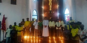 Papua Berdarah, Pemuda Katolik Nyalakan Seribu Lilin