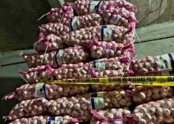 Polri Bongkar Kasus Impor Ilegal Komoditas Pangan, Puluhan Ton Bawang Disita