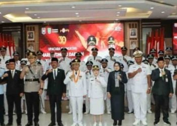 Pimpinan DPRD Kota Batam Hadiri Upacara Hari Otonomi Daerah Ke XXX
