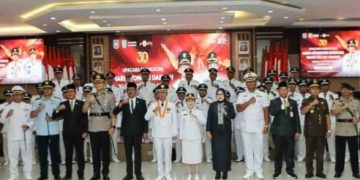 Pimpinan DPRD Kota Batam Hadiri Upacara Hari Otonomi Daerah Ke XXX