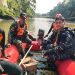 Aksi Sigap TNI AL dan Tim Sar Gabungan Evakuasi Korban Tenggelam di Sungai Cisanggarung