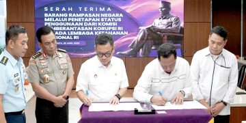 Perkuat Pemulihan Kerugian Negara  KPK Serahkan Aset Rp3,52 Miliar ke Lemhannas