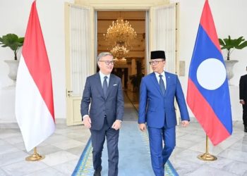 Indonesia-Laos Perkuat Kemitraan Bilateral, Fokus Kejahatan Lintas Negara