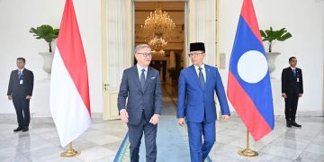 Indonesia-Laos Perkuat Kemitraan Bilateral, Fokus Kejahatan Lintas Negara