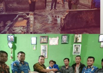 Cepat Tanggap Pemkab Humbahas Berikan Bantuan Korban Kebakaran di Desa Purba Dolok 