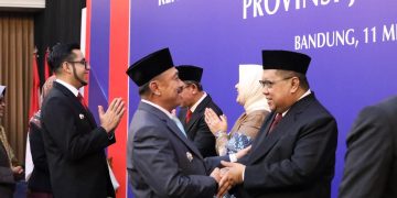 Wawali Kota Bekasi hadiri Pengukuhan Kepala BI Jawa Barat