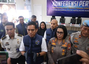 Polda Kepri Berhasil Ungkap Dugaan Jaringan Tindak Pidana Perjudian Online Internasional yang Dikelola WNA di Batam