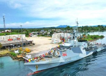 Kapal Perang Kerajaan Inggris Kembali ke Wilayah Pasifik