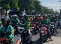 Ojol Jombang Geruduk PN, Nilai Tuntutan terhadap Nadiem Terlalu Berat