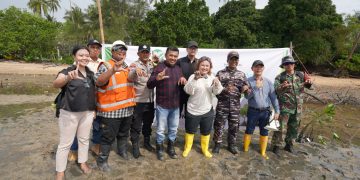 Aksi Hijau Berkelanjutan KEK Tanjung Sauh: PT Batamraya Sukses Perkasa Kembali Tanam 1.000 Bibit Mangrove