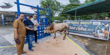 SAMBUT IDUL ADHA 1447 H, PANBIL GROUP KEMBALI  SALURKAN HEWAN KURBAN KE BERBAGAI WILAYAH DI BATAM