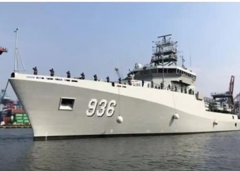 KRI Canopus-936 Tiba di Indonesia Siap Dukung Riset Nasional