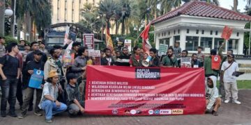 Solidarity Network Serukan Militeristik dan Kerusakan Lingkungan di Tanah Papua