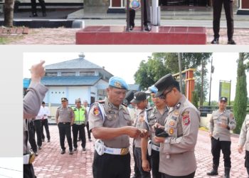 Perkuat Integritas Internal, Polres Humbahas Rutin Gelar Gaktibplin