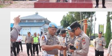 Perkuat Integritas Internal, Polres Humbahas Rutin Gelar Gaktibplin