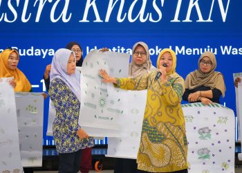 Otorita IKN Bersama Bank Indonesia Dorong Kreativitas Pengrajin Wastra Lokal