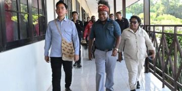 Ribka Haluk Dampingi Wapres RI Gibran Kunker di Papua Barat