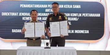 Kementerian ATR/BPN dan Kejaksaan Agung Perkuat Pengamanan Aset Pertanahan