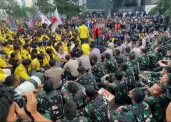 Kapuspen Mabes TNI: Pengerahan Personel saat Aksi Demonstrasi Dilakukan atas Permintaan Kepolisian