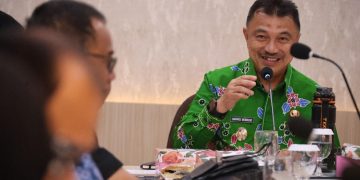 Terima Kunjungan DPRD Kota Banjarbaru Plh Wali Kota Harris Bobihoe Bahas Peningkatan PAD