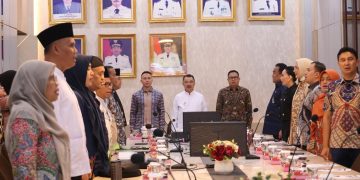Plh Walkot Harris Bobihoe : Pemkot Dan BKSAP DPR RI Bahas Strategi UMKM Tembus Di Pasar Dunia
