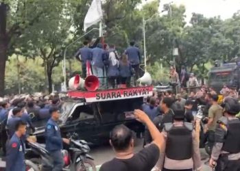 Polisi Kerahkan 5.955 Personel Gabungan untuk Amankan Demo Mahasiswa di Jakarta
