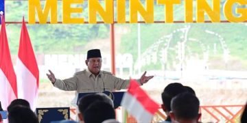 Prabowo Resmikan Lima Bendungan Baru, Targetkan Tambahan Produksi Beras Satu Juta Ton