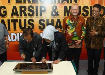 Ketua DPRD Hadiri Peresmian Gedung Arsip dan Musholla Baitus Shalihin di PN Batam