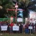 Tolak Militerisme dan Cabut PSN, Rakyat Papua di Manokwari Konvoi ‘Salib Merah’