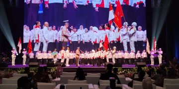 Hashim Djojohadikusumo Lantik Pengurus Srikandi Jaga Desa se-Indonesia, ABPEDNAS dan SMSI Kerja Sama Dukung Program Jaga Desa