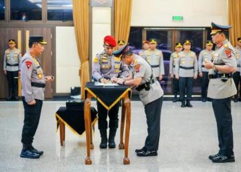Kapolri Pimpin Sertijab Enam Kapolda Diantaranya Papua Barat Daya