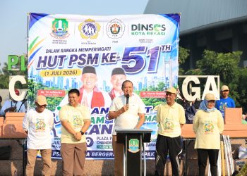 Wali Kota Bekasi Apresiasi HUT ke-51 PSM Kota Bekasi, Ajak Lansia Tetap Sehat dan Produktif