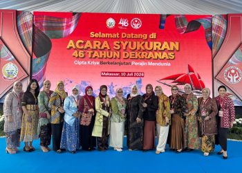 Ketua Dekranasda Kota Bekasi Hadiri Puncak HUT ke-46 Dekranas, Dorong UMKM Bekasi Tembus Pasar Nasional