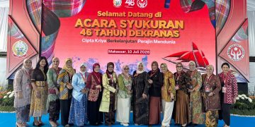 Ketua Dekranasda Kota Bekasi Hadiri Puncak HUT ke-46 Dekranas, Dorong UMKM Bekasi Tembus Pasar Nasional